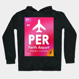 PER PERTH Australia airport Hoodie